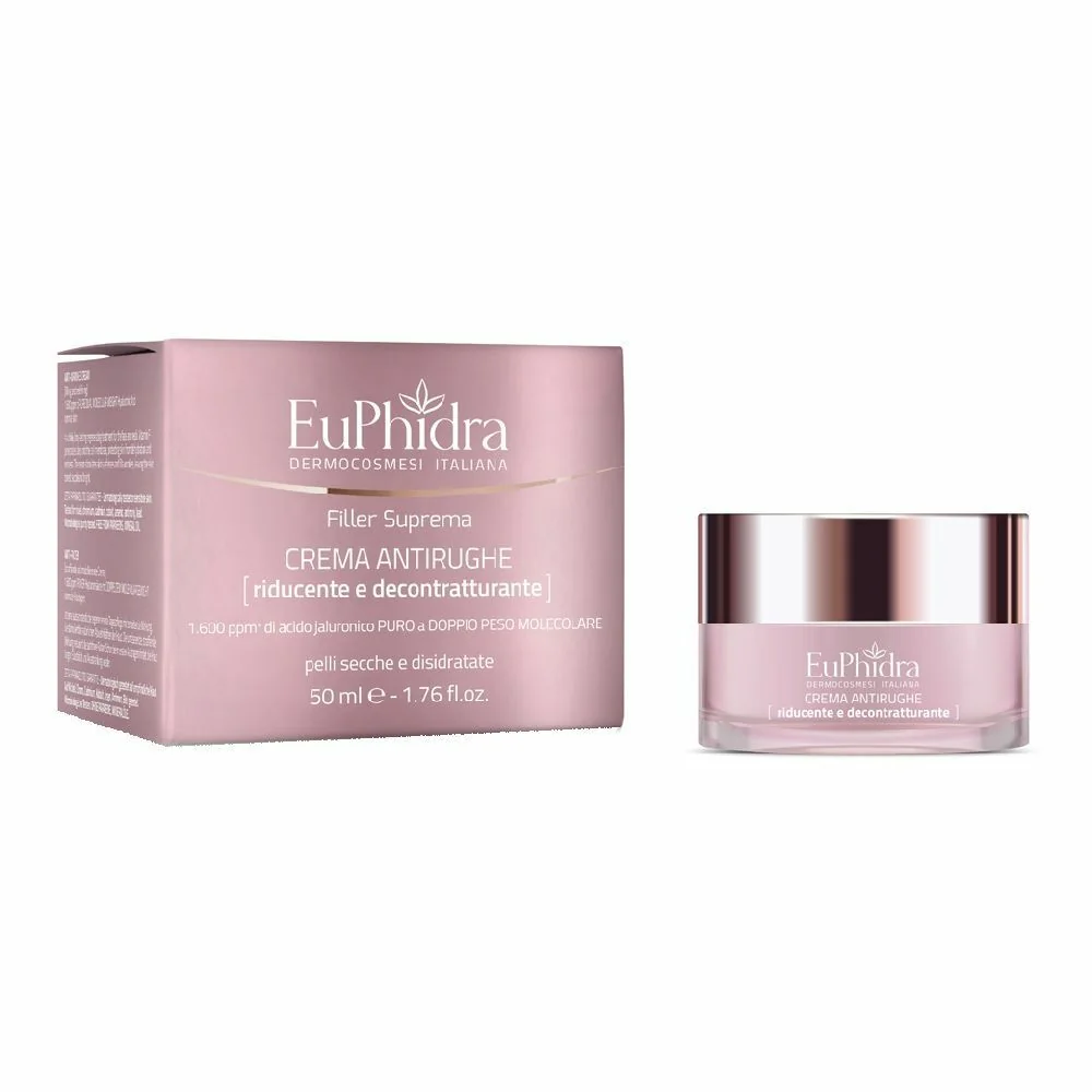 Euphidra Filler Crema Antirughe Riducente 50 ml Azione Ristrutturante