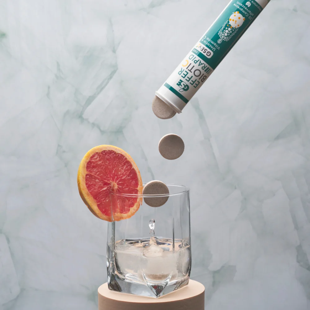 Gse Efferbiotic Rapid 20 Compresse Effervescente Integratore alimentare per favorire le difese immunitarie e l’equilibrio fisiologico