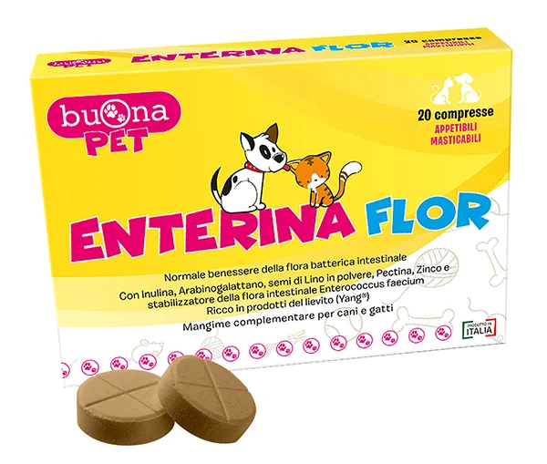 Buona Pet Enterina Flor 20 Compresse Prodotto Veterinario