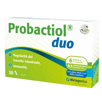 Metagenics Probactiol Duo 30 Capsule Equilibrio della Flora Intestinale e Immunità