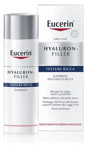 Eucerin Hyaluron Filler Giorno Ricca 50 ml Antiage