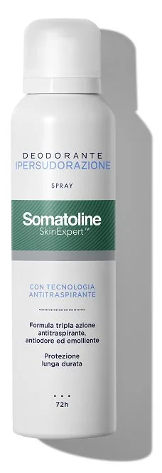 Somataline Deo Spray Ipersudorazione 150 Ml Pelle Sensibile