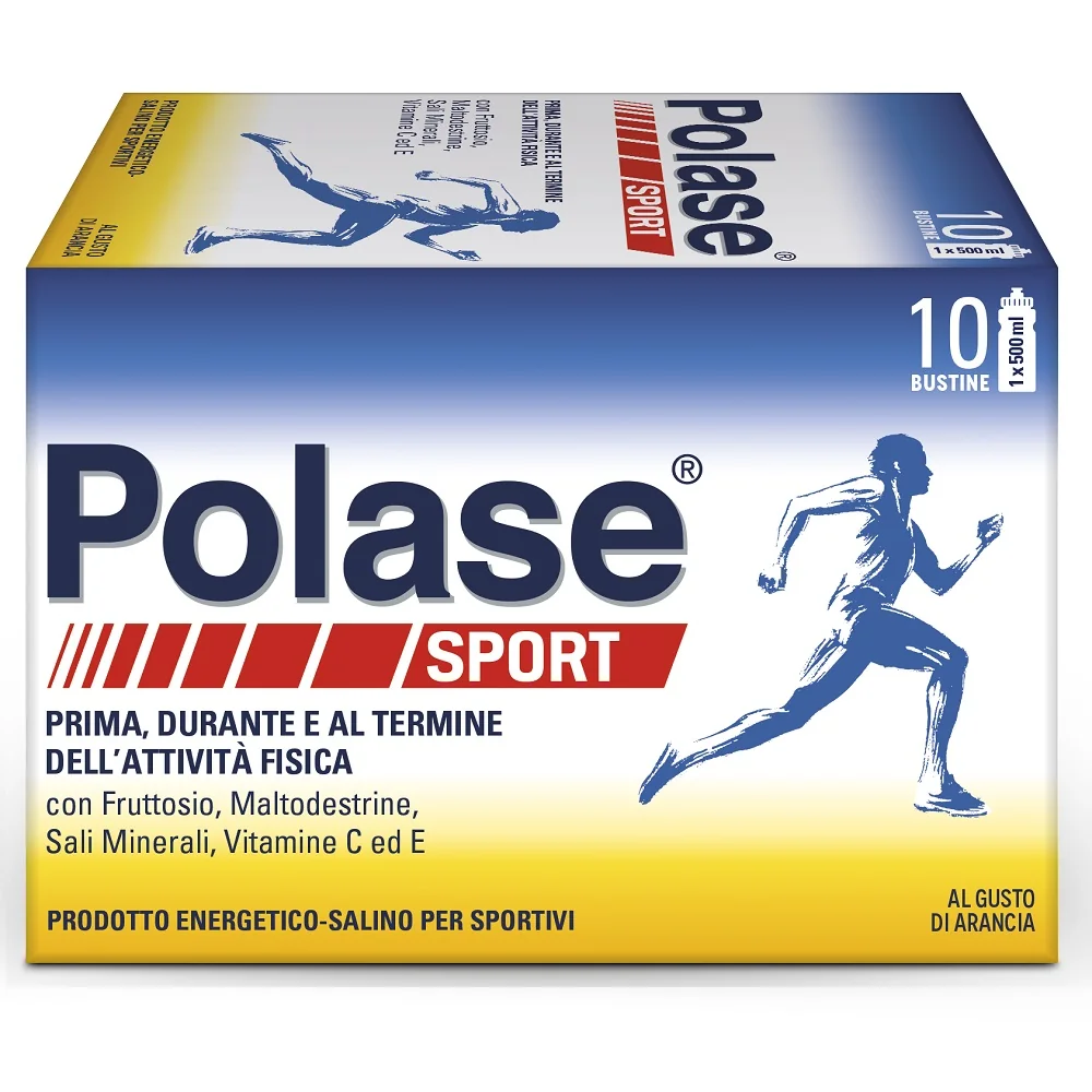 Polase Sport 10 Bustine Integratore Energetico Salino per Sportivi