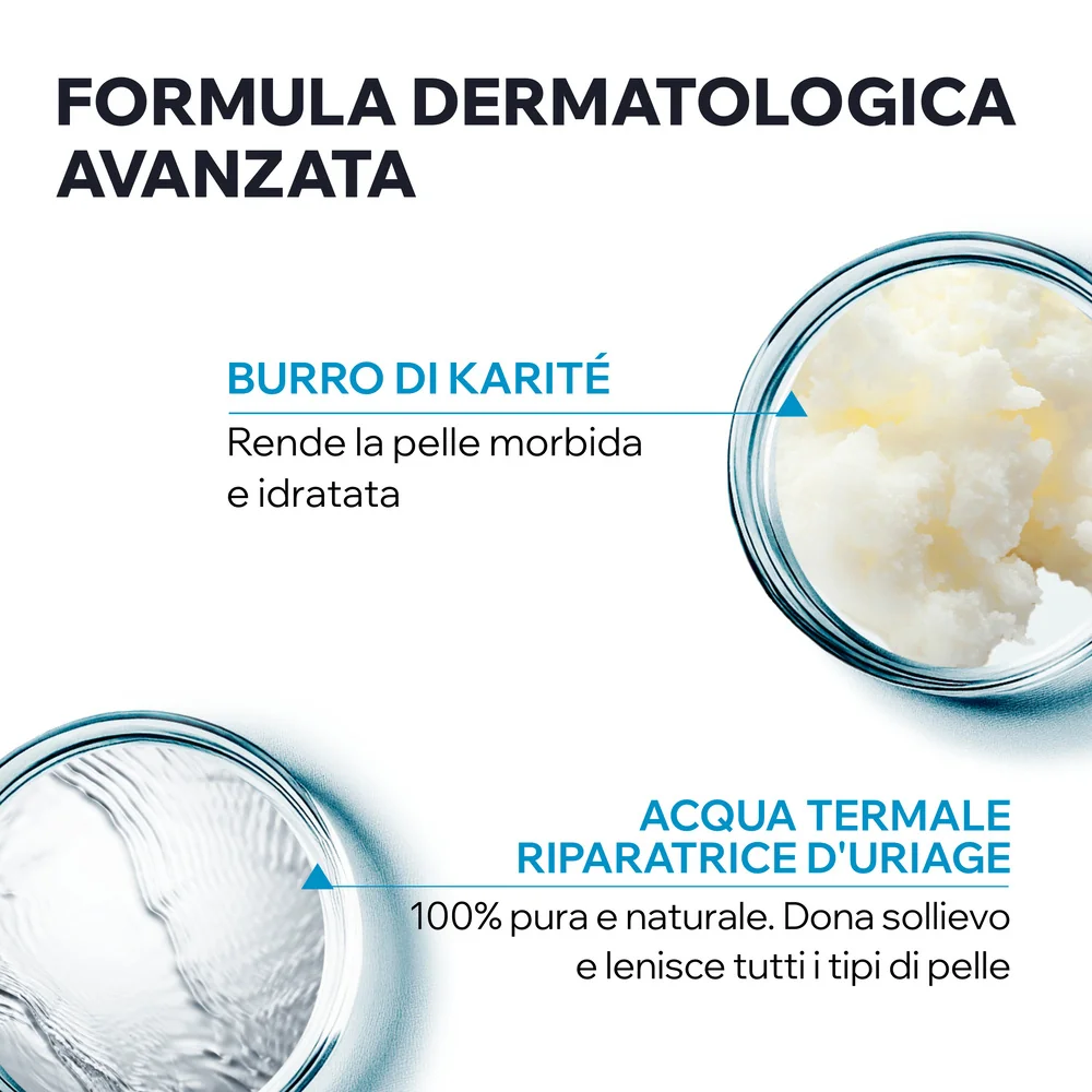 Uriage Eau Thermale Latte Corpo Fluido Idratante 200 ml Pelle Sensibile e Secca
