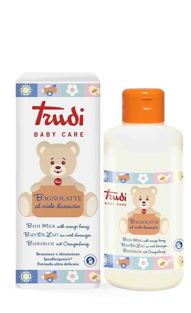 Trudi Baby C Bagnolatte 250 ml Ideale per il bagnetto quotidiano