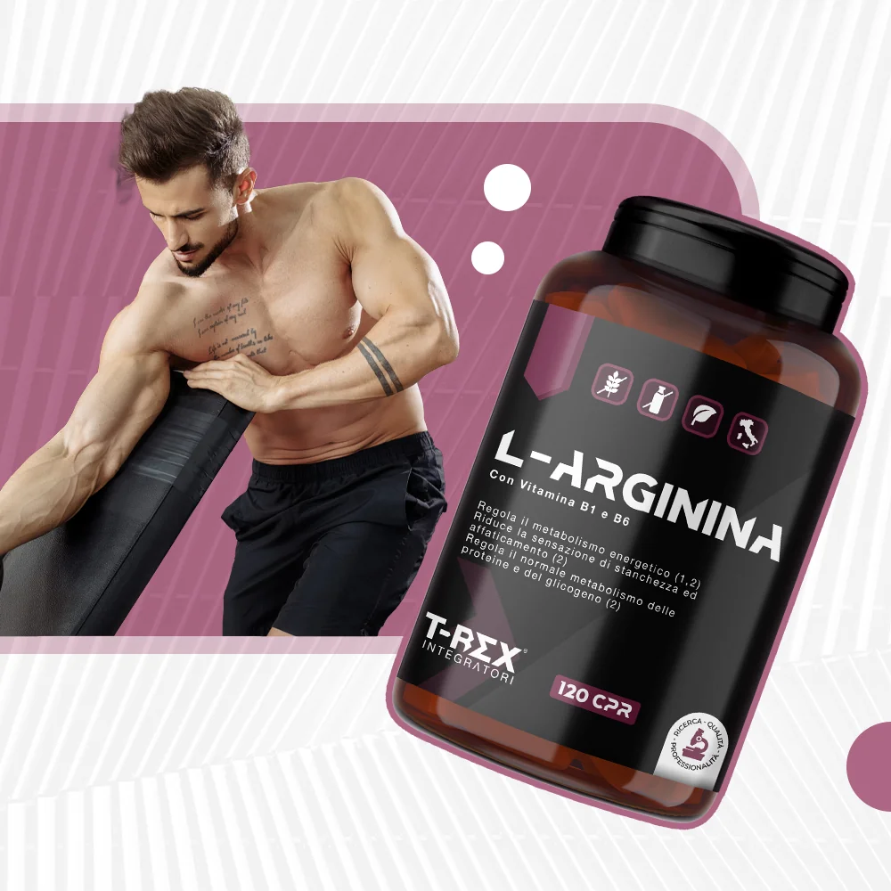 T-Rex L-Arginina 120Cpr Vegano