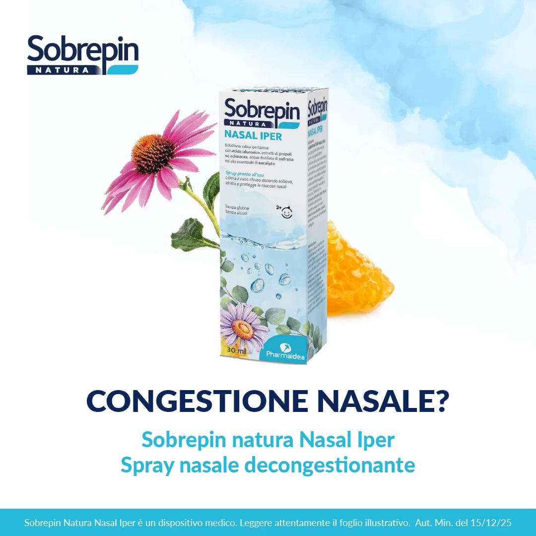 Sobrepin Natura Nasal Iper 30Ml Benessere Nasale