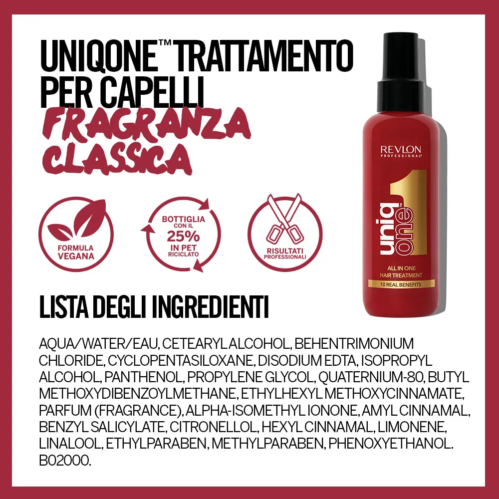 Revlon Uniq One All In One Hair Treatment 150 Ml Trattamento per capelli senza risciacquo