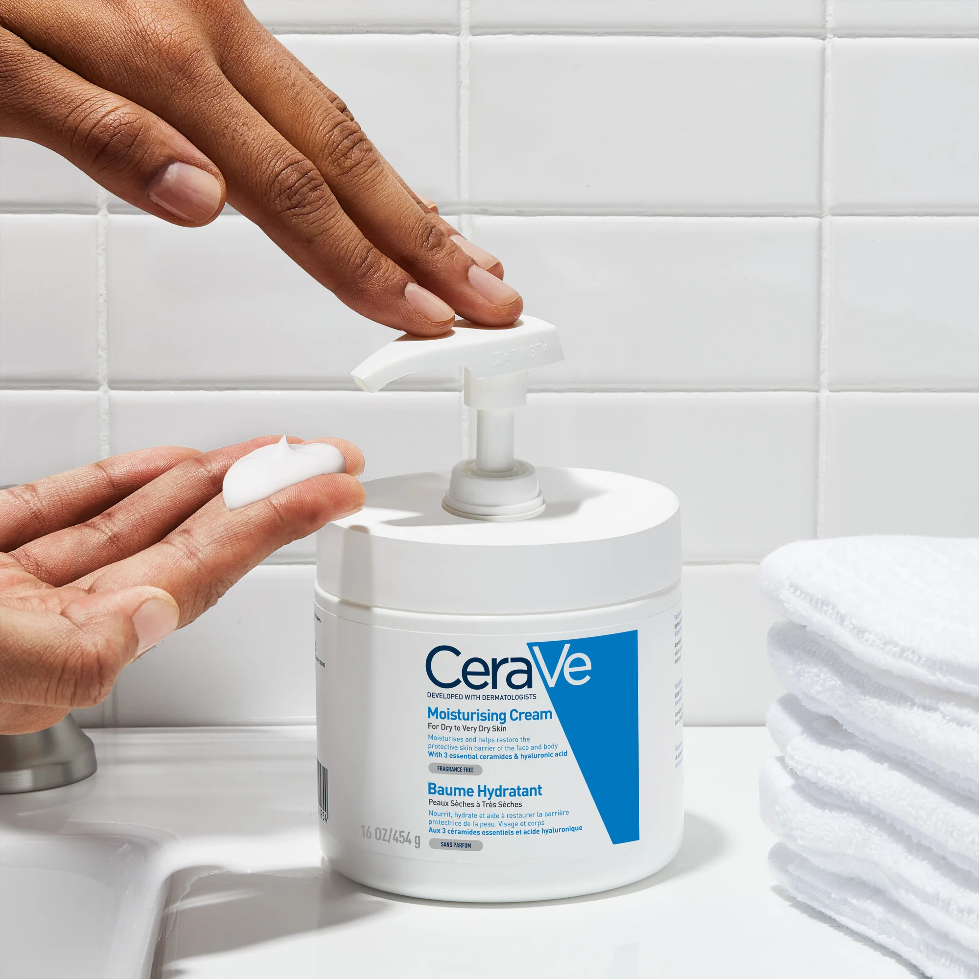 Cerave Crema Corpo Idratante 454 g Pelle Secca e Molto Secca