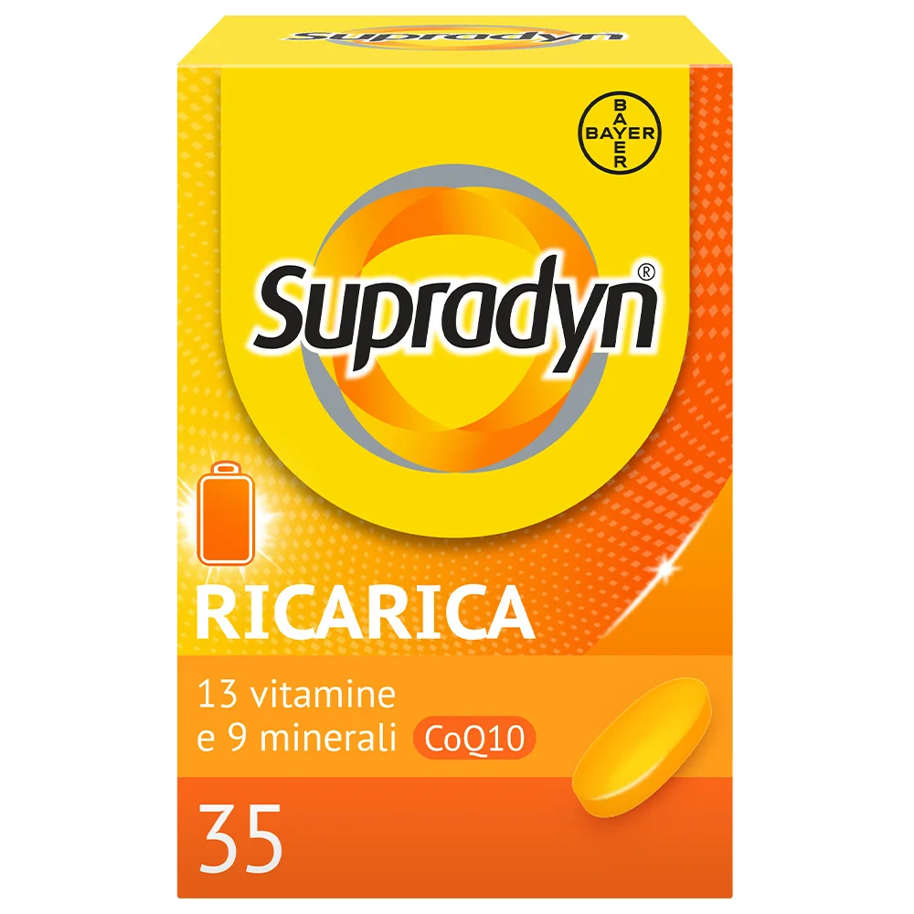 Supradyn Ricarica Integratore 35 Compresse Multivitaminico e Minerali