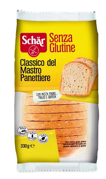 Schar Classico del Mastro Panettiere Pane Bianco Senza Glutine 330 g