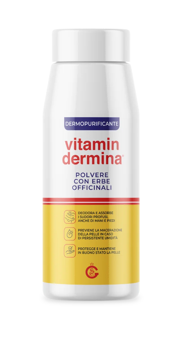 Vitamindermina Polvere Con Erbe Officinali Lenitiva 100 Gr