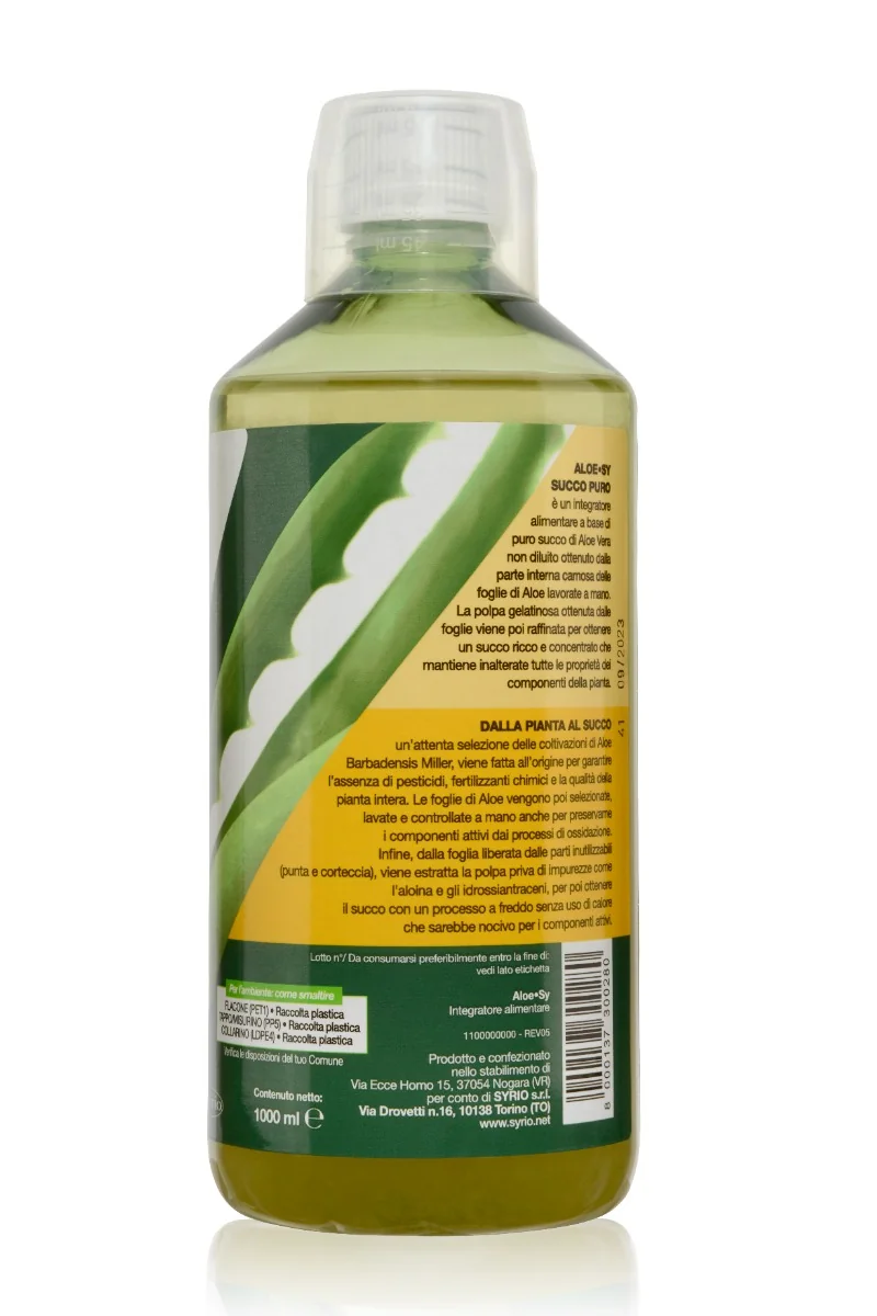 Aloe-Sy 1000 ml Funzione Digestiva e Regolarità Intestinale