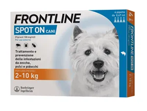 Frontline 4 Pipette 2-10Kg Cani