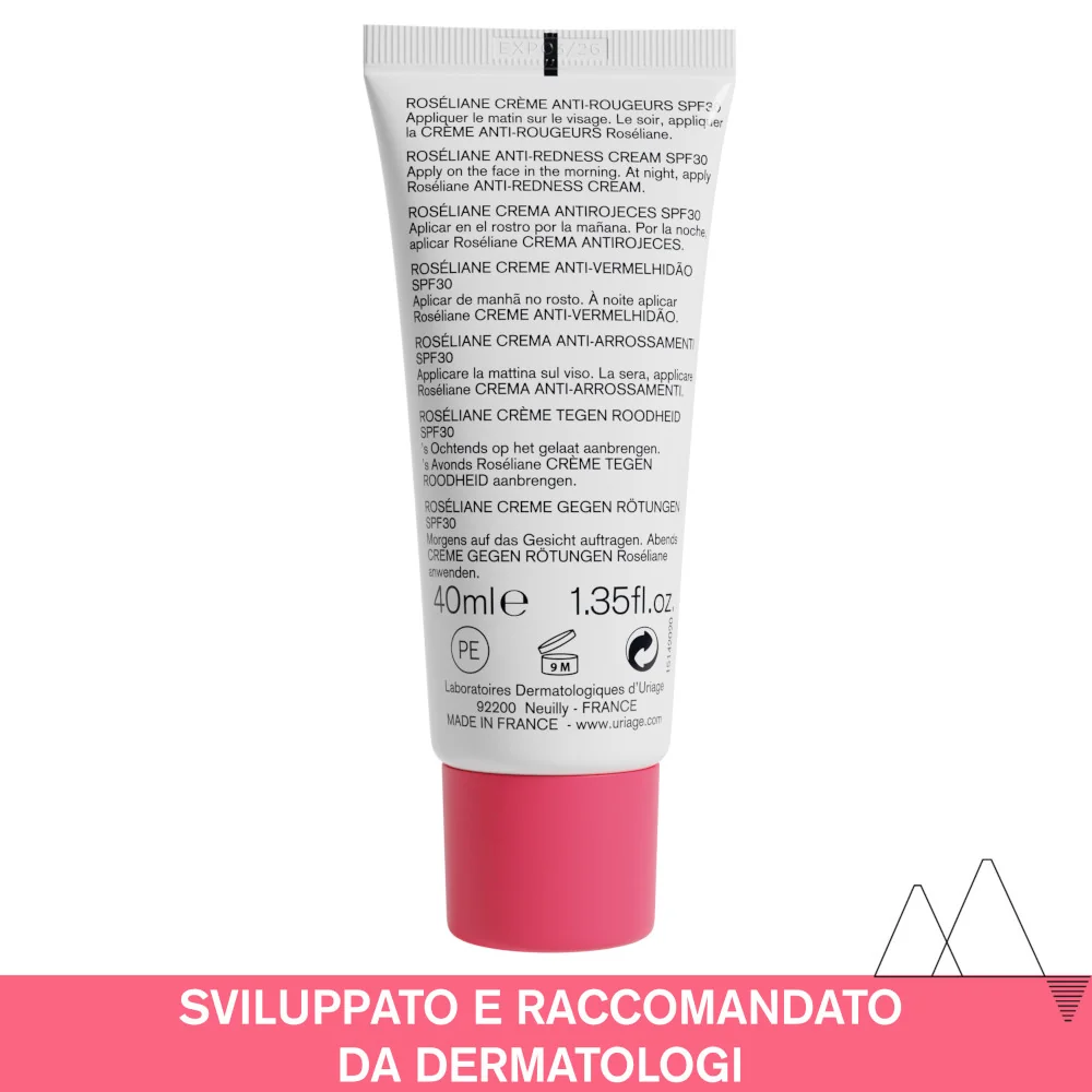 Uriage Rosèliane Crema Anti-rossore SPF 30 40 ml Lenitiva Viso