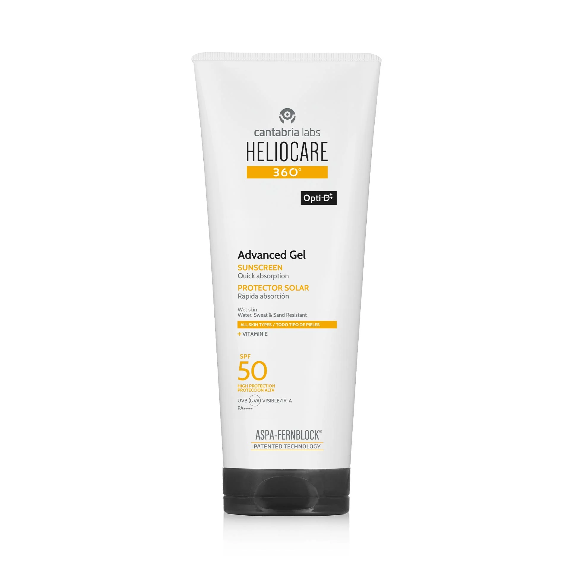 Heliocare Advanced Gel Solare SPF 50 Protezione Alta Viso e Corpo 200 ml Non Ostruisce i Pori