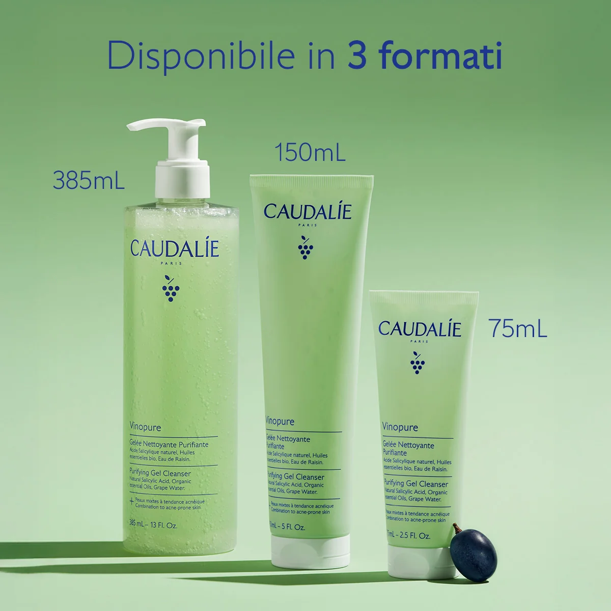 Vinopure Gel Detergente Purificante 150 Ml