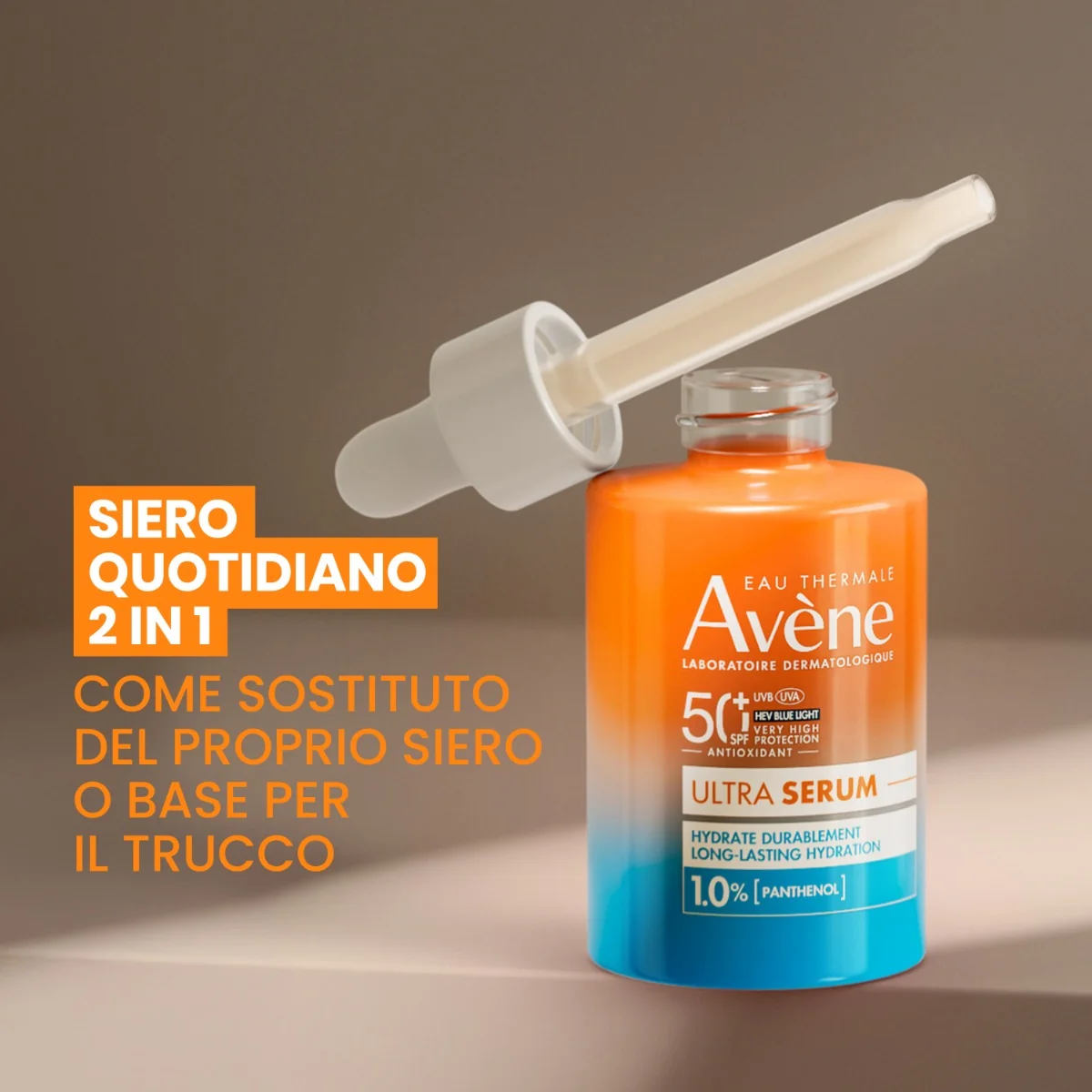 Avene Eau Thermale Avene Solare Ultra Siero Idrata A Lungo Spf50+ 30 Ml Ultra Leggero