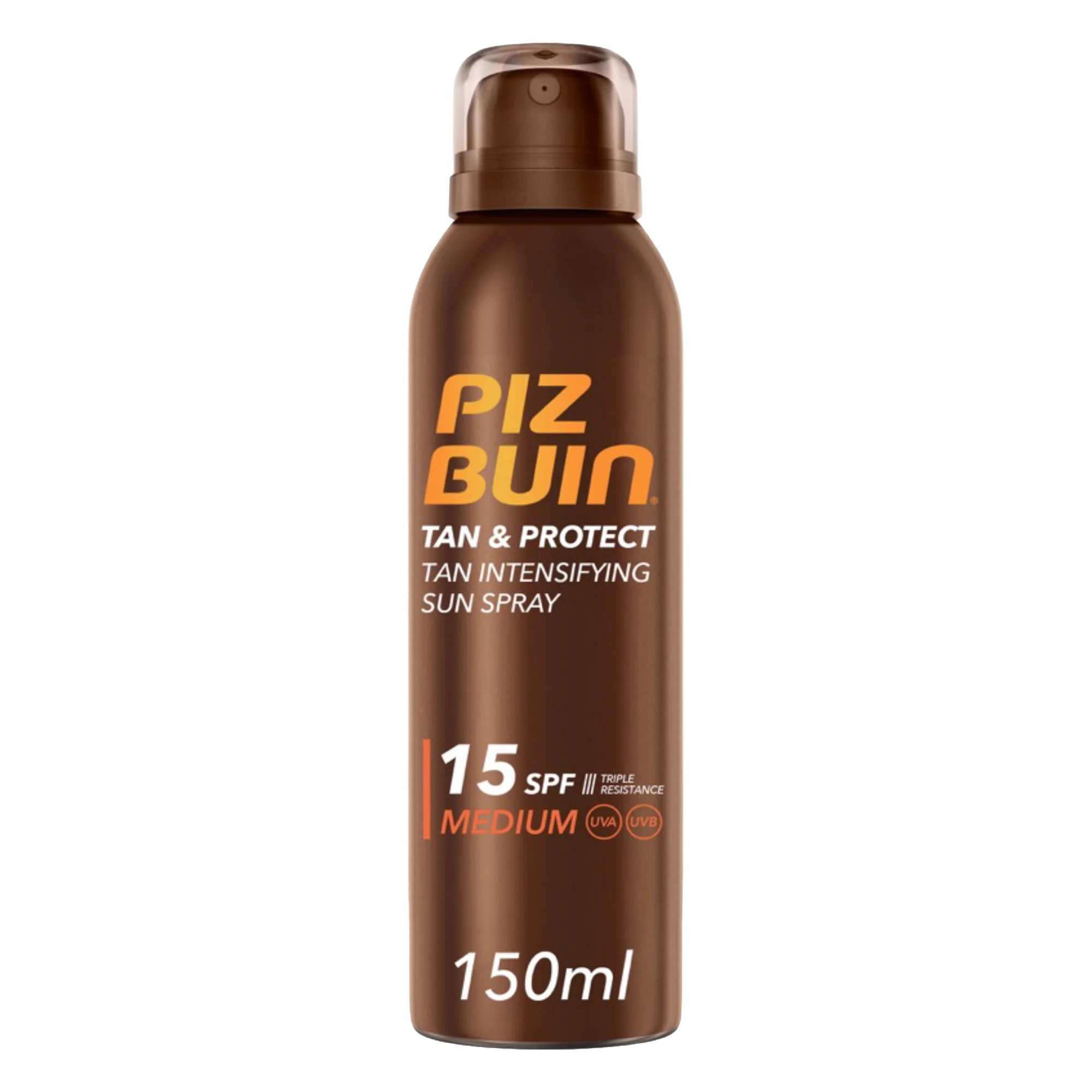 PIZ BUIN Tan & Protect Spray Solare Intensificatore dell'Abbronzatura SPF 15 150 ml Spray Abbronzante