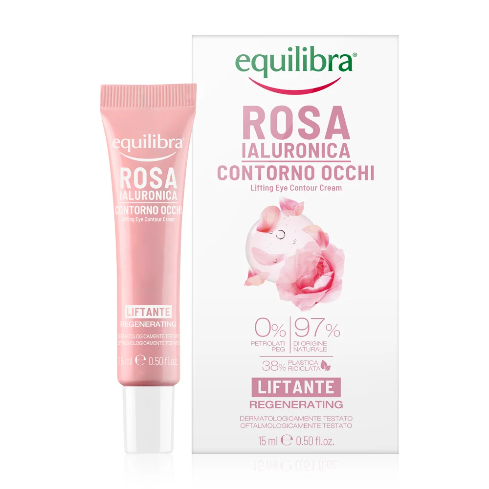Equilibra Rosa Ialuronica Contorno Occhi Liftante 15 Ml Emulsione Liftante