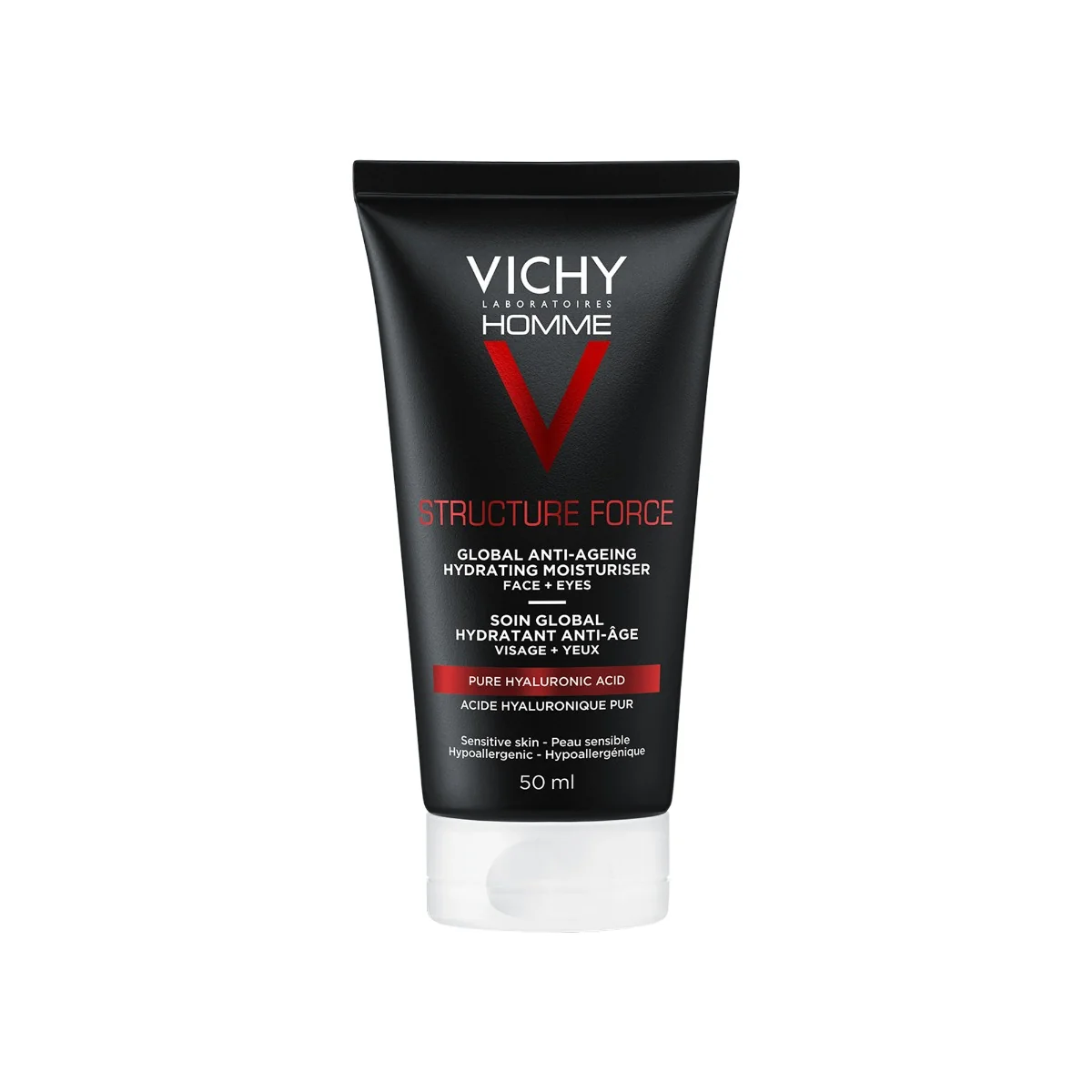 Vichy Homme Structure Force Crema Viso Uomo Idratante 50 ml Antirughe
