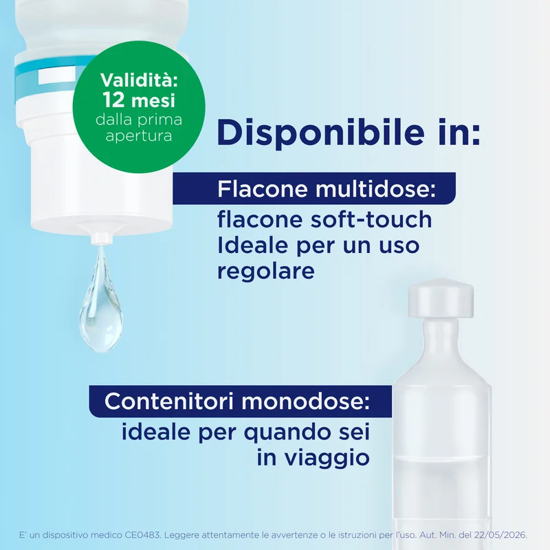 Bepanthenol Collirio Flacone 10 ml Idratante occhi secchi