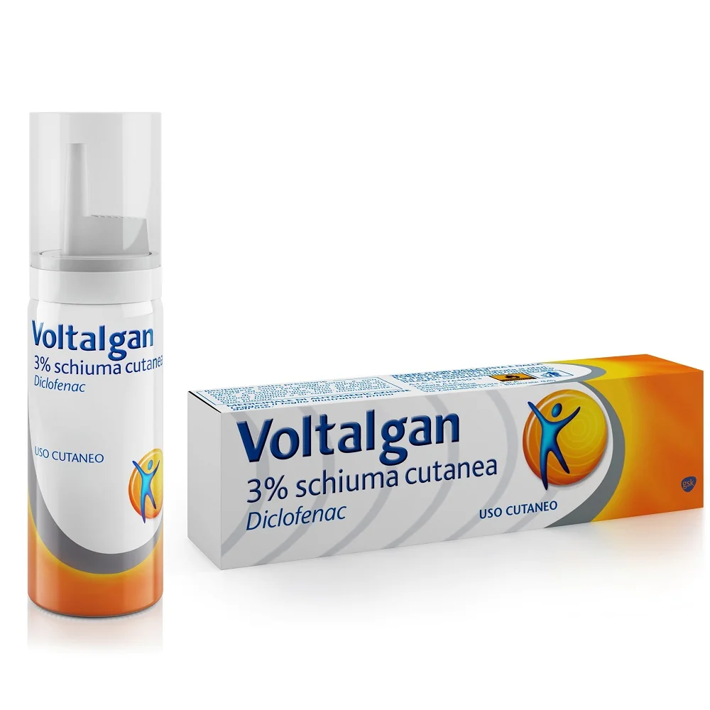 Voltalgan Schiuma Cutanea 3% Diclofenac 50 g Dolori Articolari