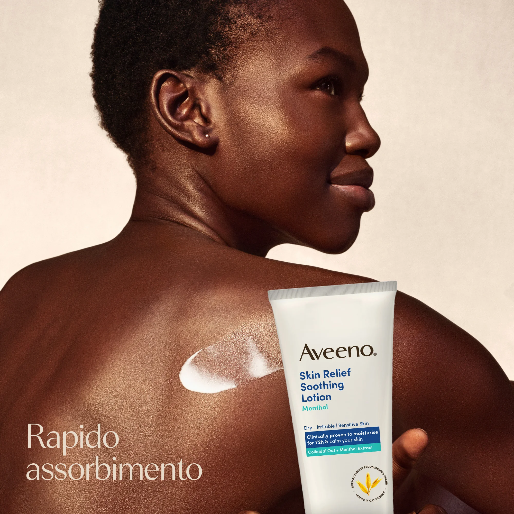 Aveeno Skin Relief Crema Mentolo 200 Ml Idratante e lenitiva