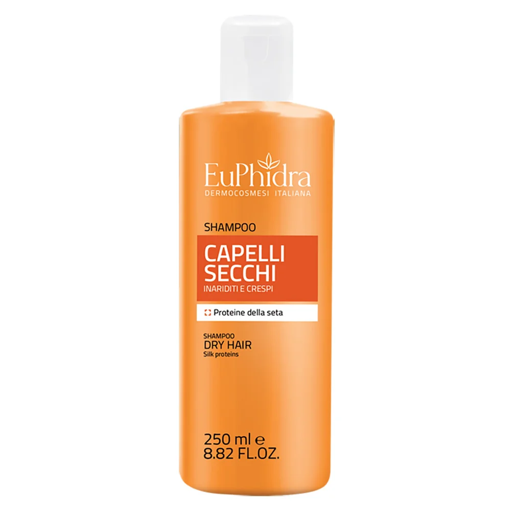 EuPhidra Shampoo Capelli Secchi 250 ml Delicato ed Efficace