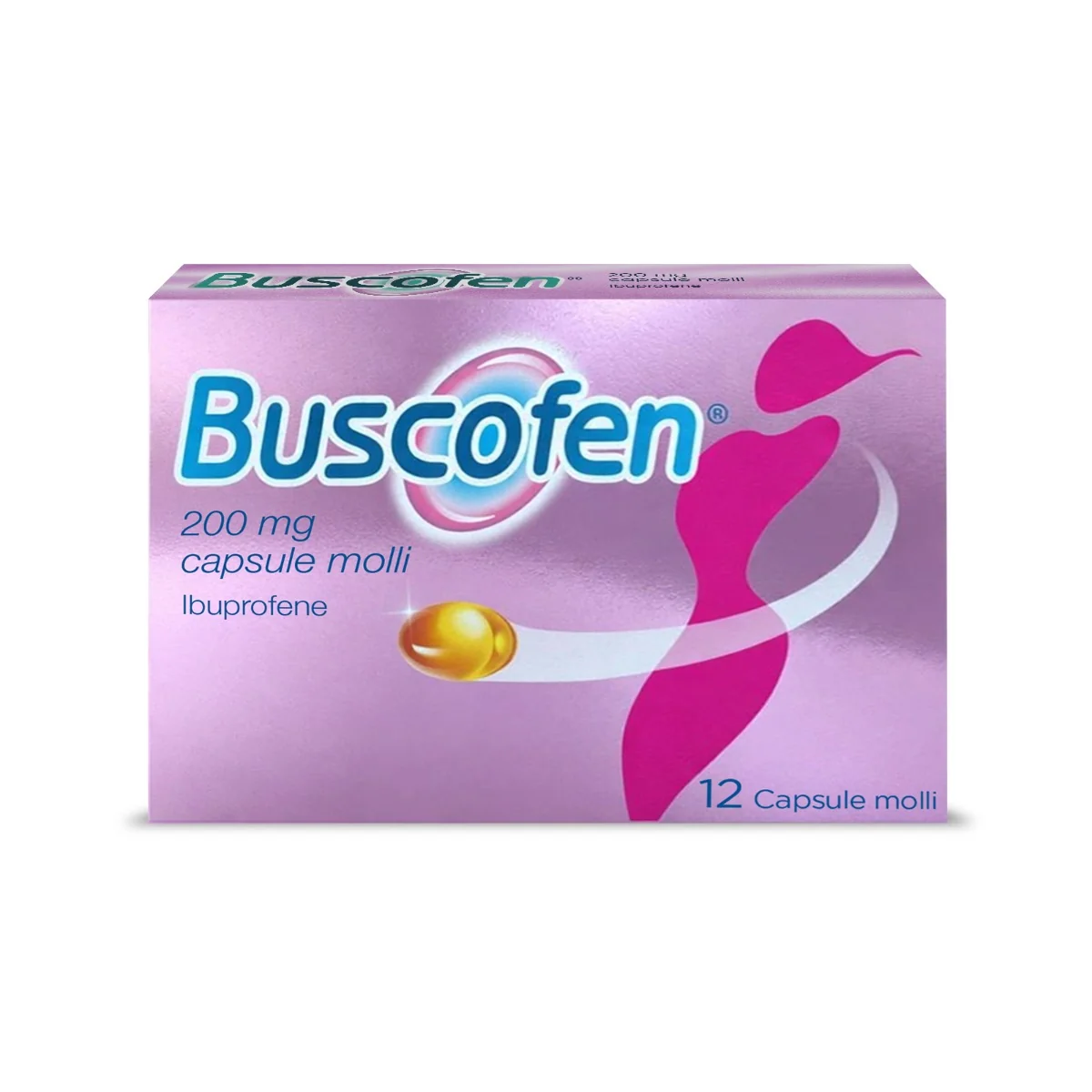 Buscofen 200 mg Ibuprofene 12 Capsule Molli Analgesico