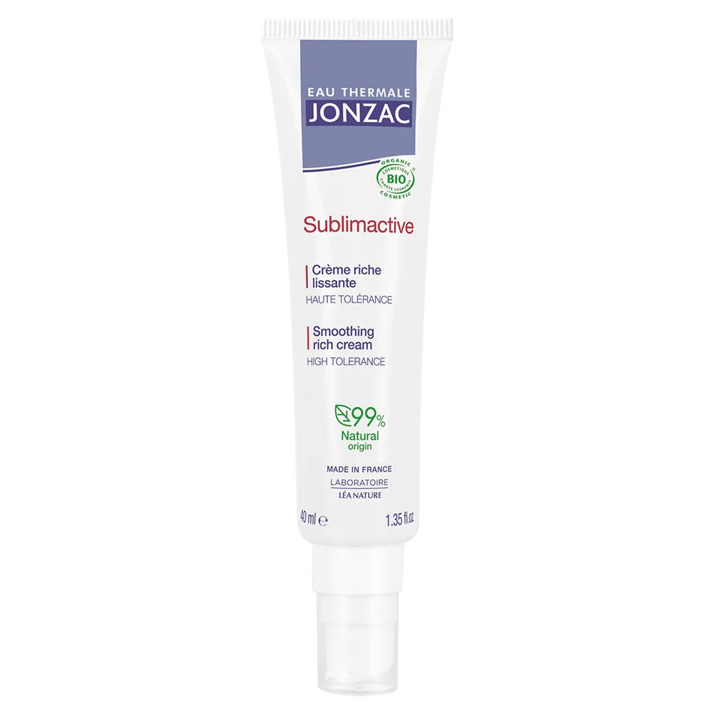 Jonzac Crema Ricca Levigante Anti Age Sublimactive 40 Ml Pelli Secche Sensibili