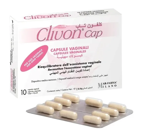 Clivon Cap Capsule Vaginali10P