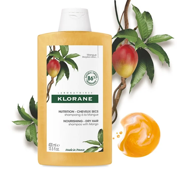 Klorane Burro Di Mango Shampoo 400 ml Nutritivo Capelli Secchi