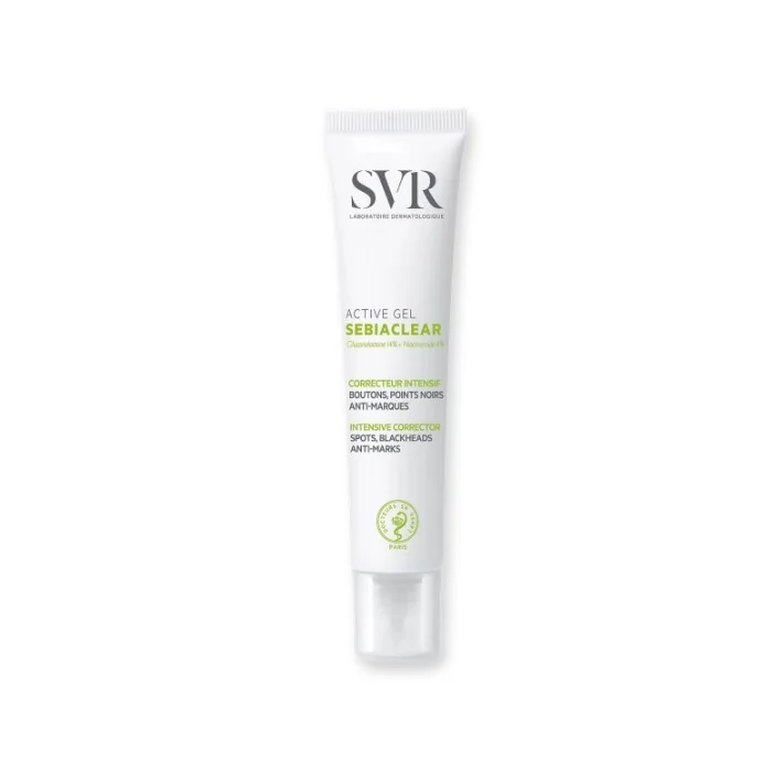 SVR Sebiaclear Active Gel 40 ml Correttore Anti-Imperfezioni, Segni E Punti Neri