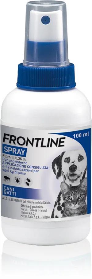 Frontline Spray Fl 10 0 ml + Pomp