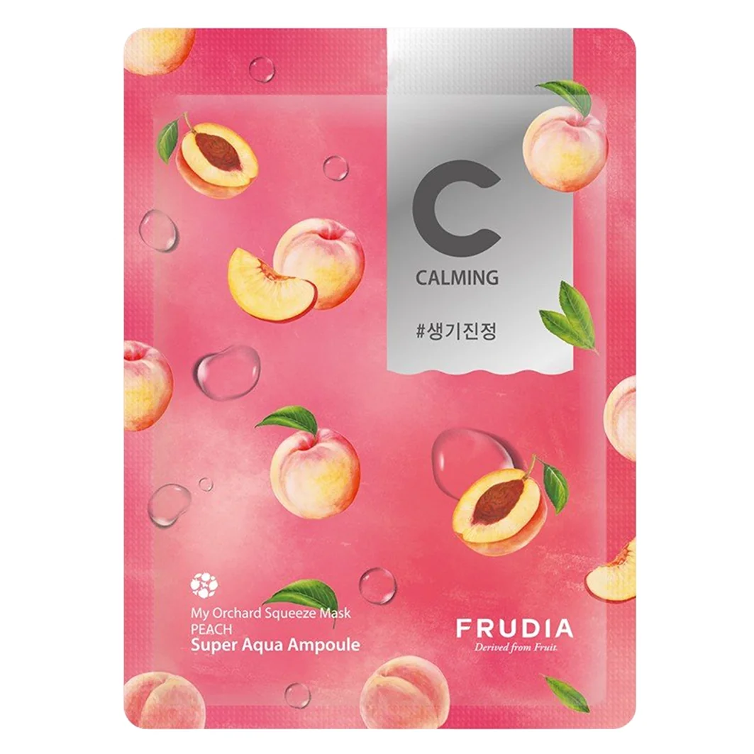 Frudia My Orchard Squeeze Mask (Peach) 21 ml Maschera in tessuto lenitiva e idratante