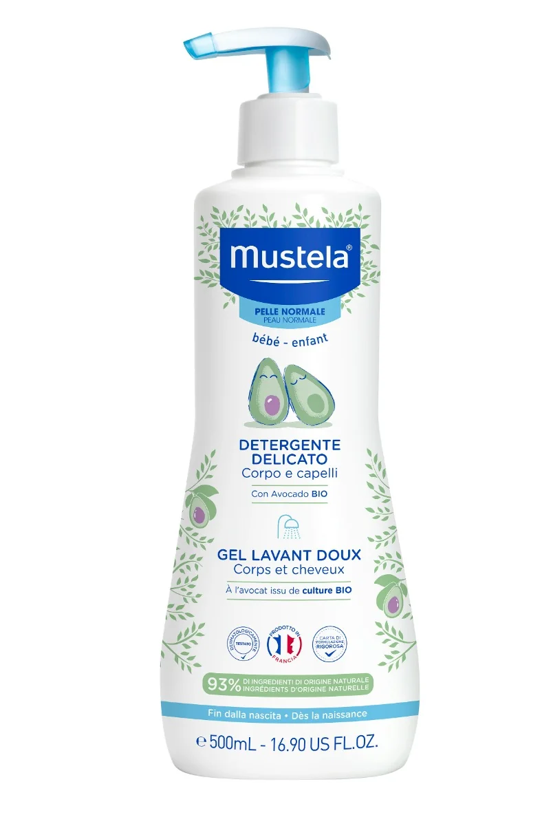 Mustela Detergente Delicato 500 ml Per il Bagnetto