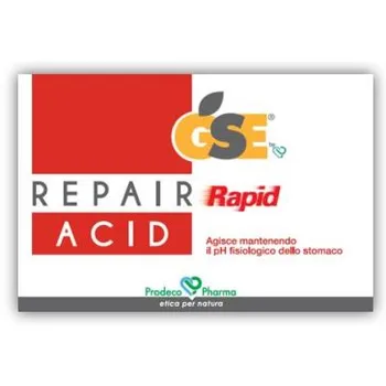 GSE Repair Rapid Acid Contro Iperacidità  e Bruciore di Stomaco 36 Compresse 