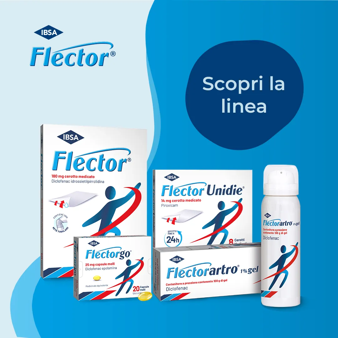 Flectorgo 12,5 mg 20 Compresse Antinfiammatorio