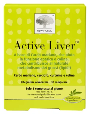 Active Liver Integratore Epatico 30 Compresse