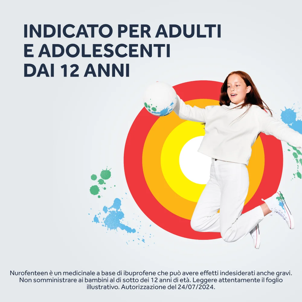 Nurofenteen 200 mg Ibuprofene Analgesico Limone 12 Compresse Orodispersibili Ibuprofene Analgesico