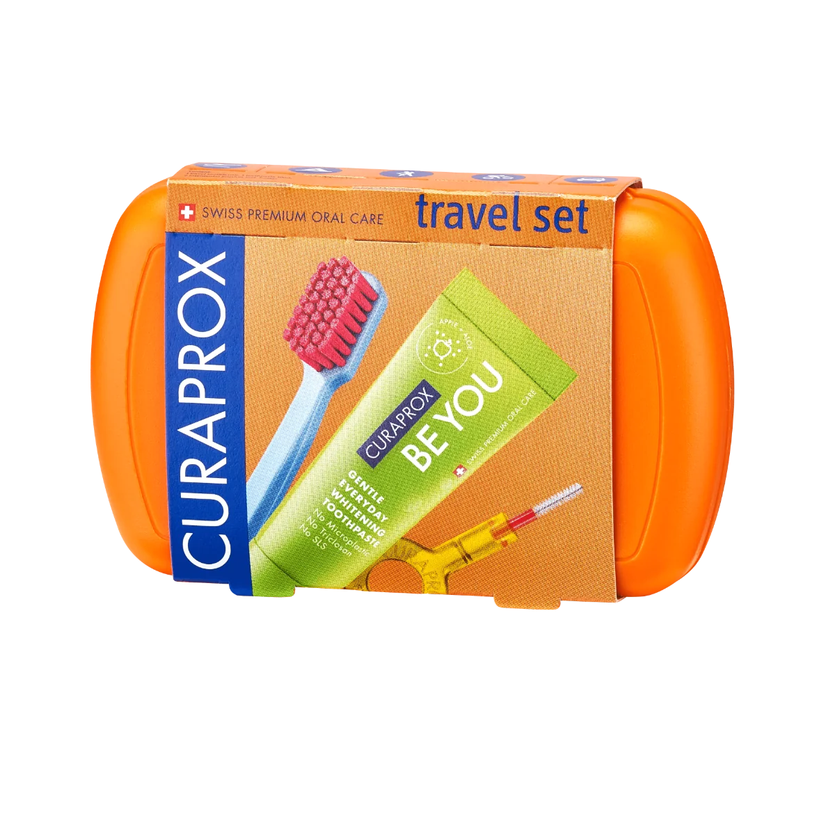 Curaprox Travel Set Orange Igiene Orale