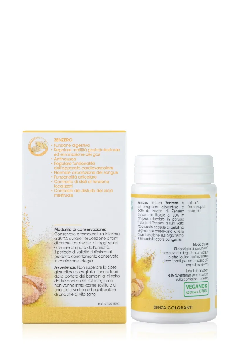 Armores Natura Zenzero 60 Compresse