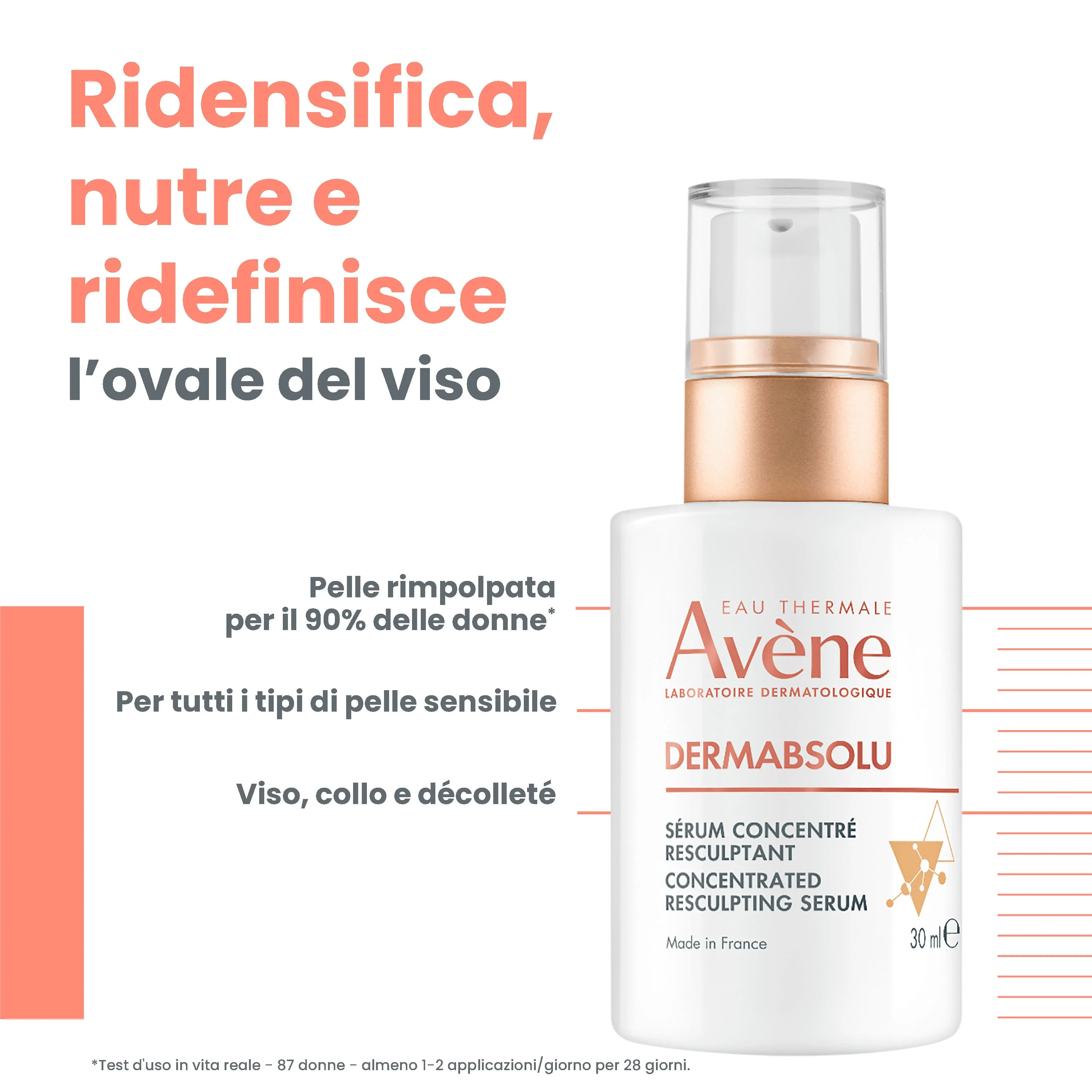 Avène DermAbsolu Siero Fondamentale 30 ml Antietà