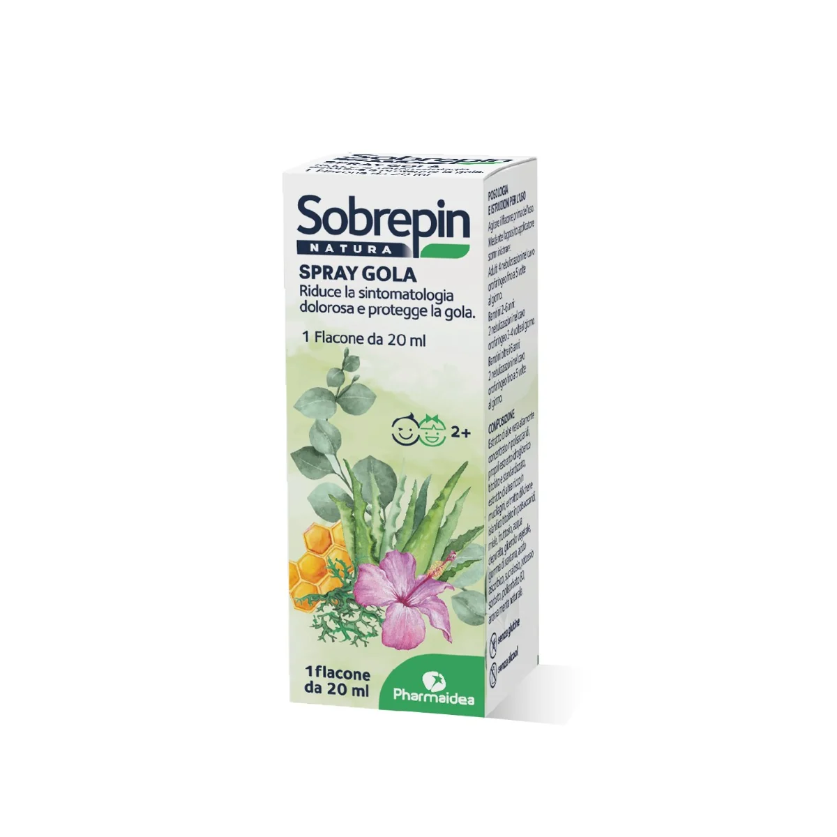Sobrepin Natura Gola Spray 20Ml Senza Glutine