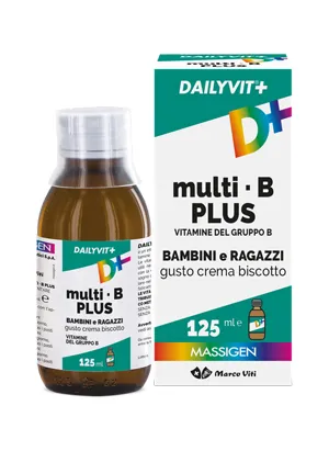 Massigen Dailyvit+ Multi-B Plus Bambini Integratore 125 ml