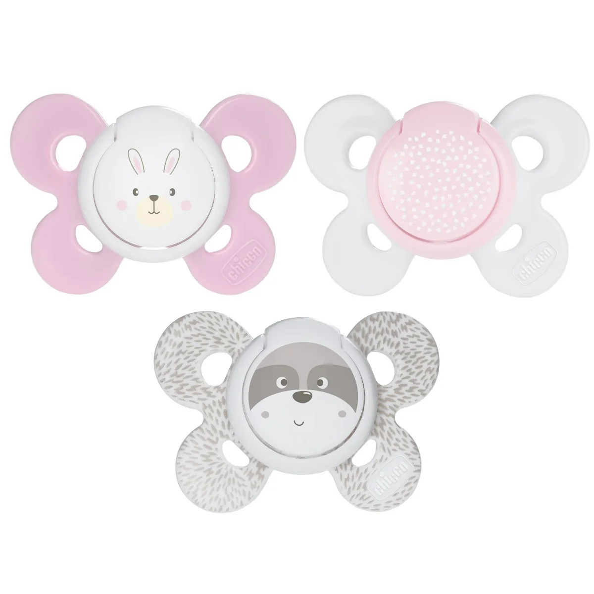 Chicco Succhietto Comfort Girl Silicone 2 Pezzi 0-6 mesi
