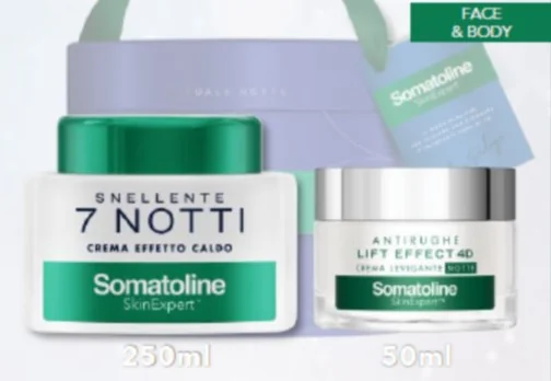 Cofanetto Rituale Notte Face&Body Snellente Corpo/Esfoliante Viso