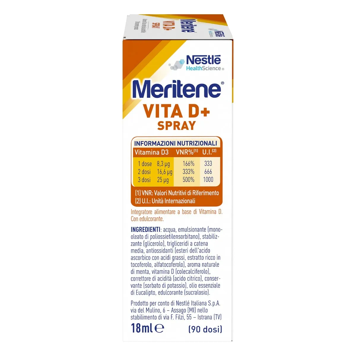 Meritene Vita D+ Spray 18Ml 