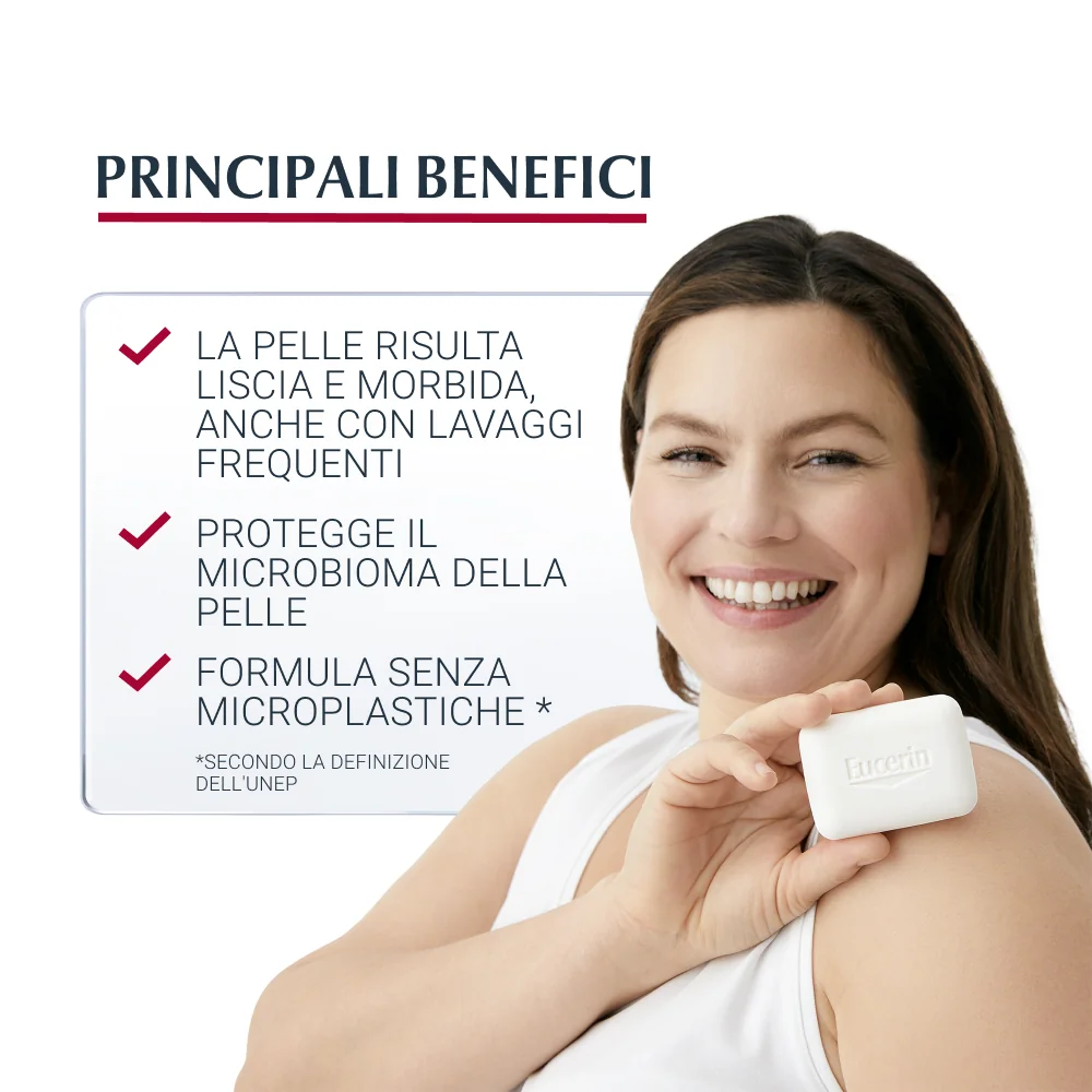 Eucerin pH5 Sapone Solido Pelle Sensibile 100 g Pelli secche, sensibili e problematiche